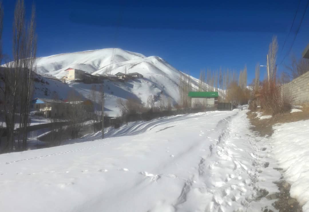 زمستان روستای نسن 1400